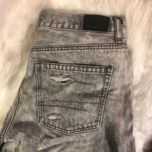NWOT AMERICAN EAGLE GREY DENIM SHORTS